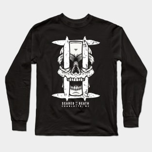 Scared 2 Death Press Long Sleeve T-Shirt